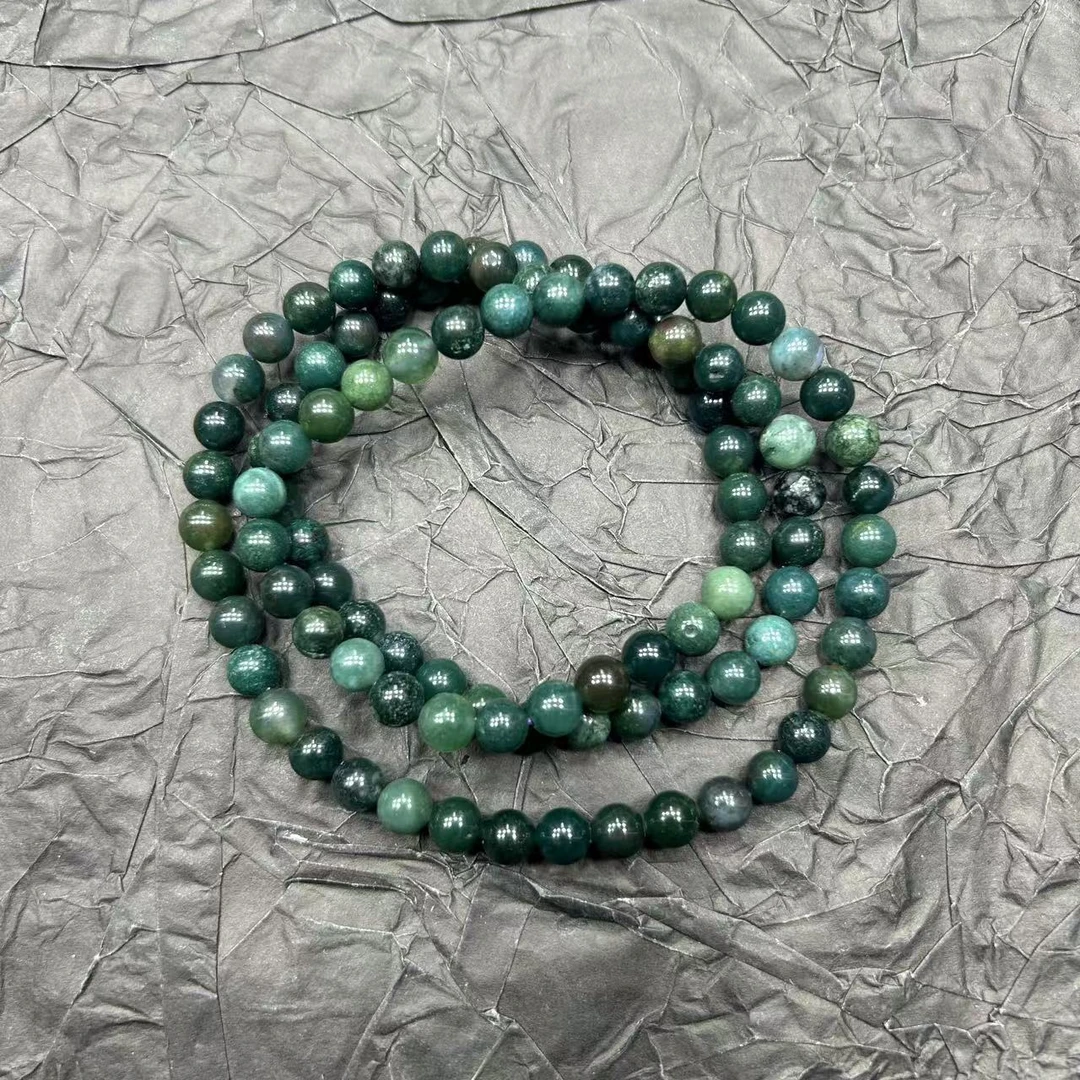 老四精选  绿舒多圈手串