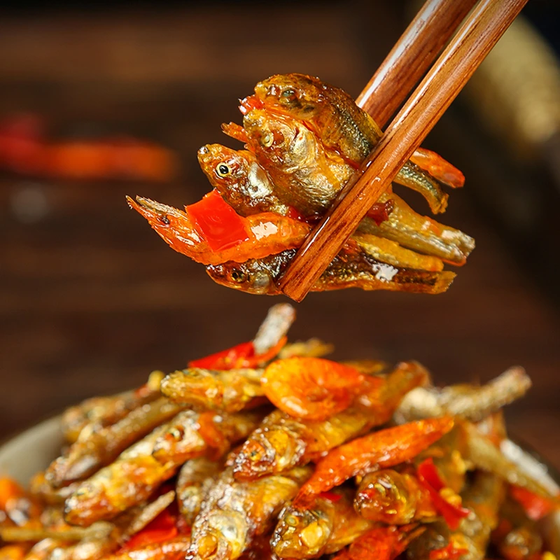 小鱼小虾450g*1瓶湖南特产下饭菜拌饭拌面