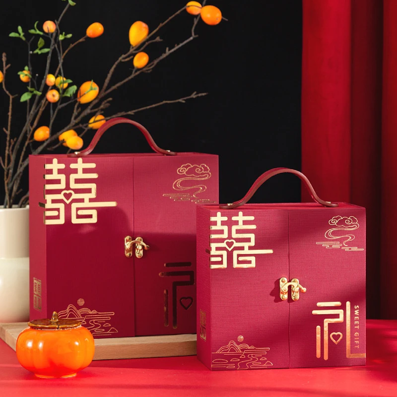 喜礼礼盒「婚礼伴手礼定制」伴娘伴手礼伴郎伴手礼礼盒定制