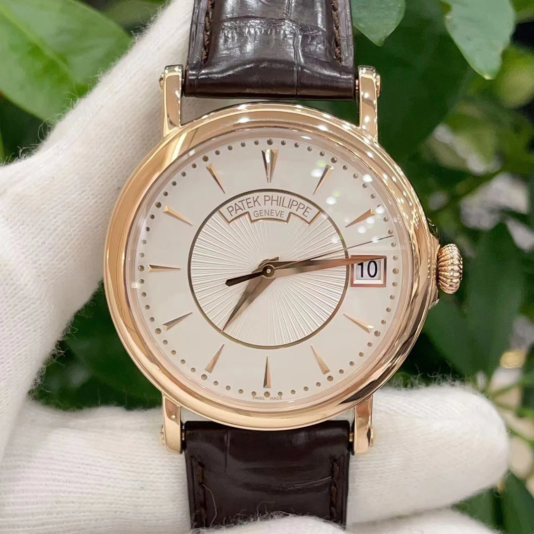 95新 Patek Philippe/百达翡丽 38MM/公价253200古典表5153R-001