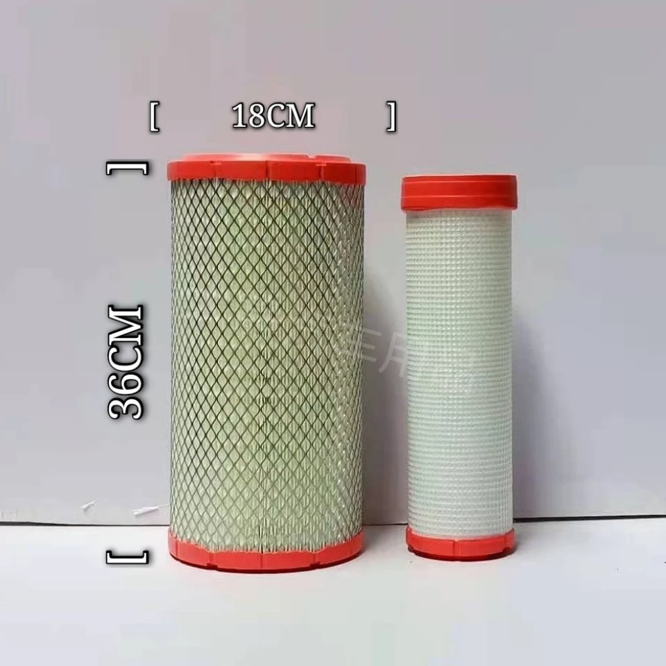 K1836适配玉柴新劲工d7327装载机压路机空滤滤芯空气滤芯YK1835U