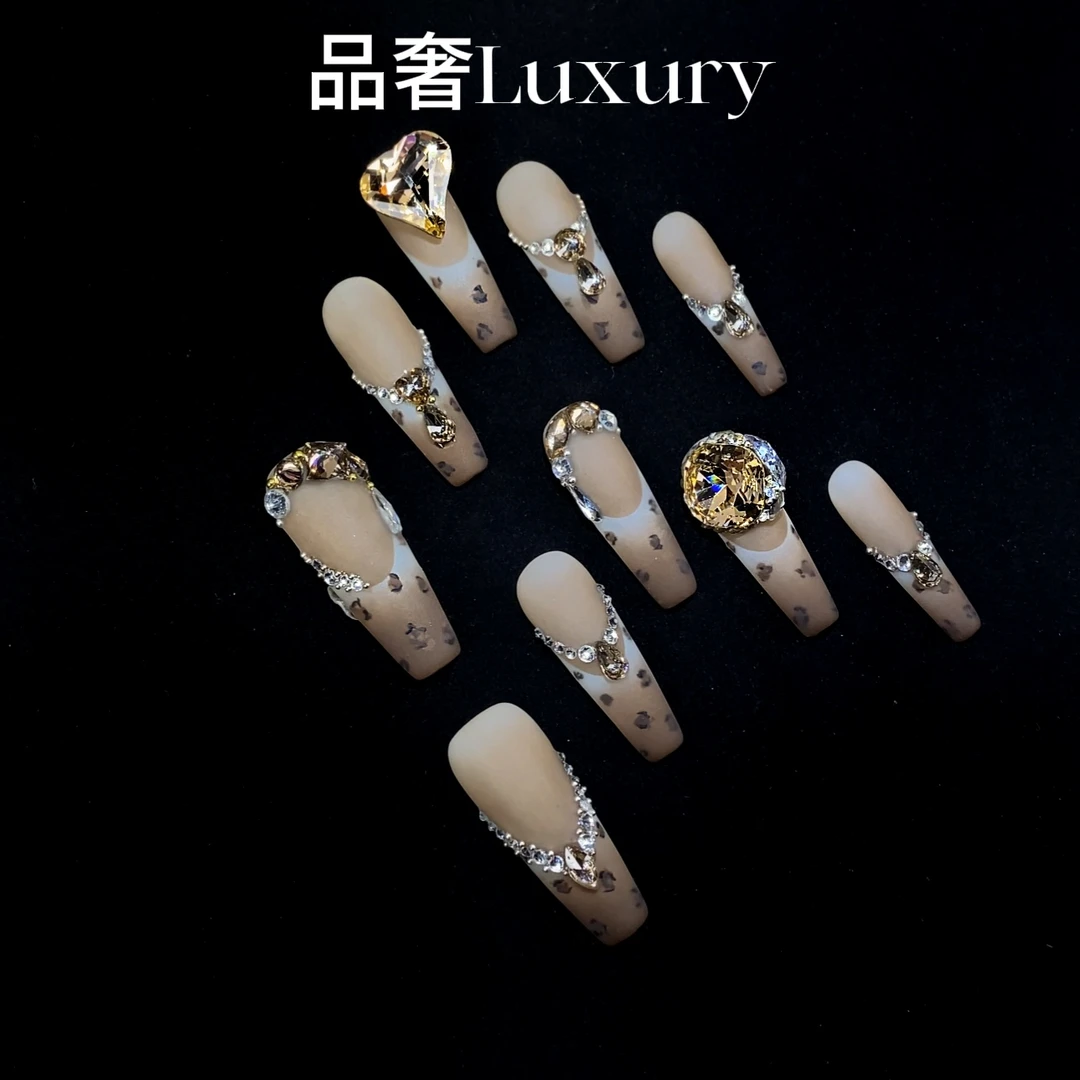 【12号】品奢纯手工穿戴甲