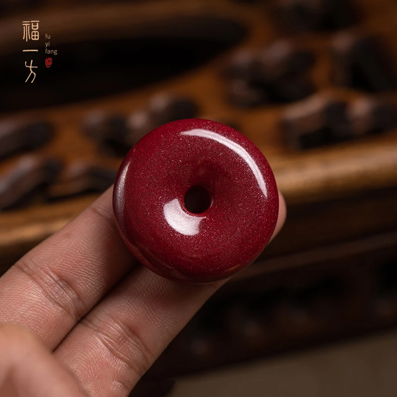 配件钥匙挂件高含量女款男士正宗天然朱砂