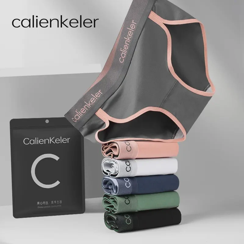 Calienkeler女士内裤大码棉质中腰少女生三角短裤衩透气夏季薄款