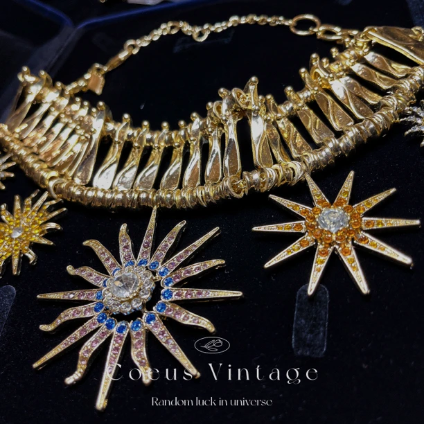 多土多星分享太阳花项链