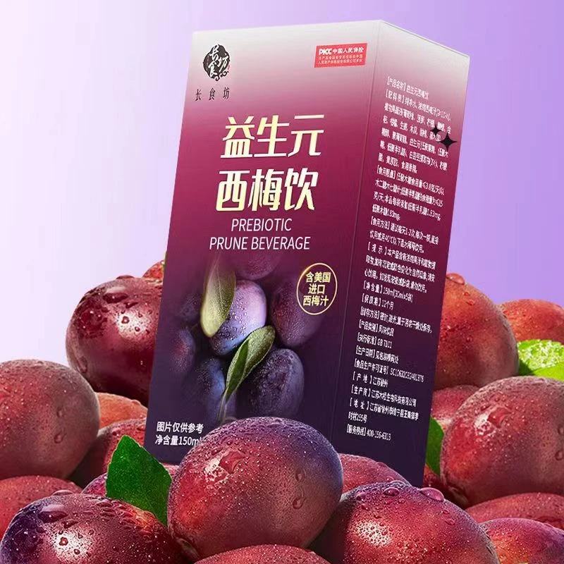 长食坊益生元西梅饮 拍一发六盒rd
