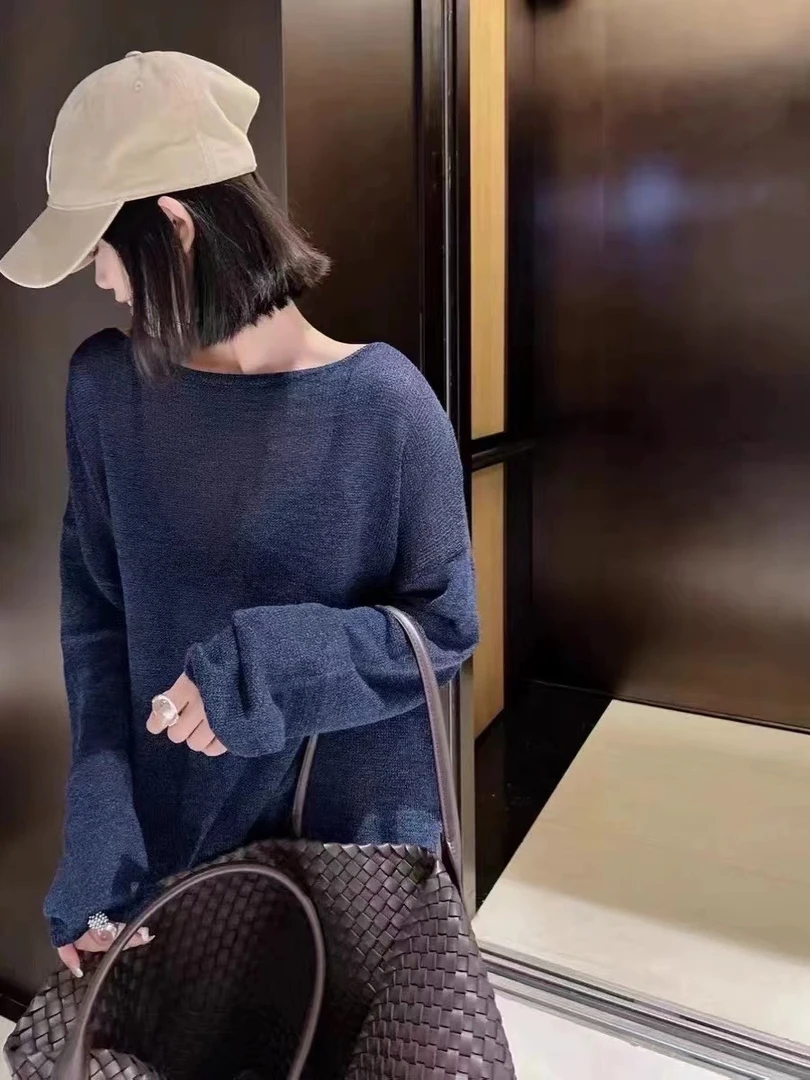 棉叙布衣分享原创35183开叉套头衫