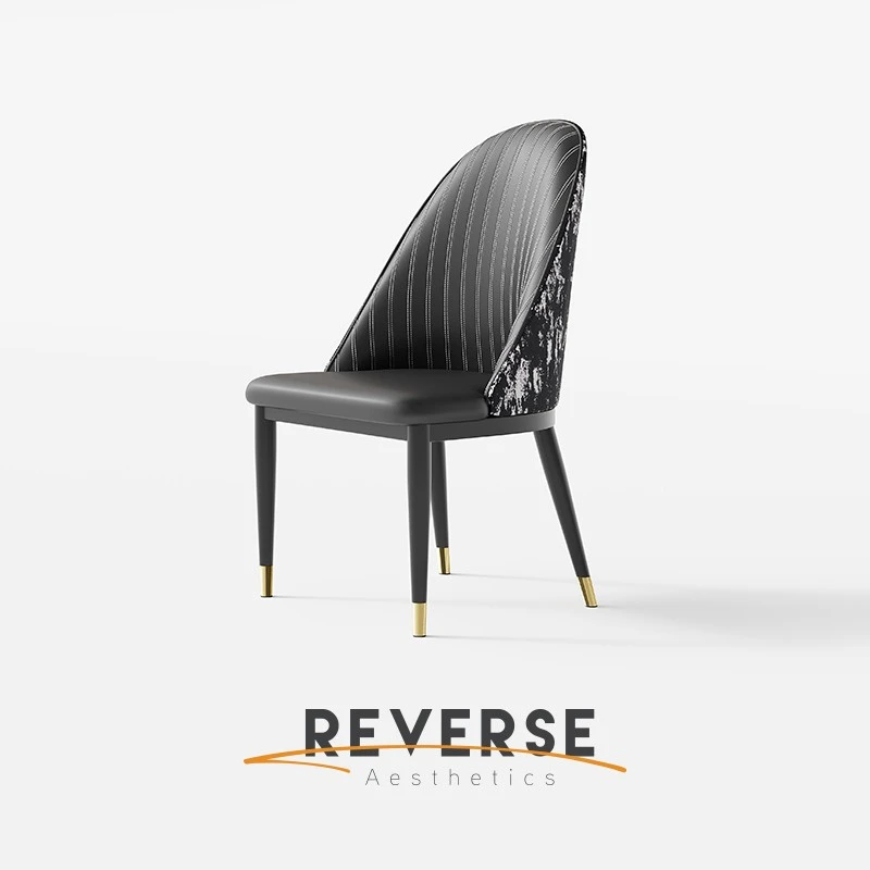 【源头工厂】【品牌直营】逆时针意式餐椅家用轻奢酒店餐厅餐椅简约