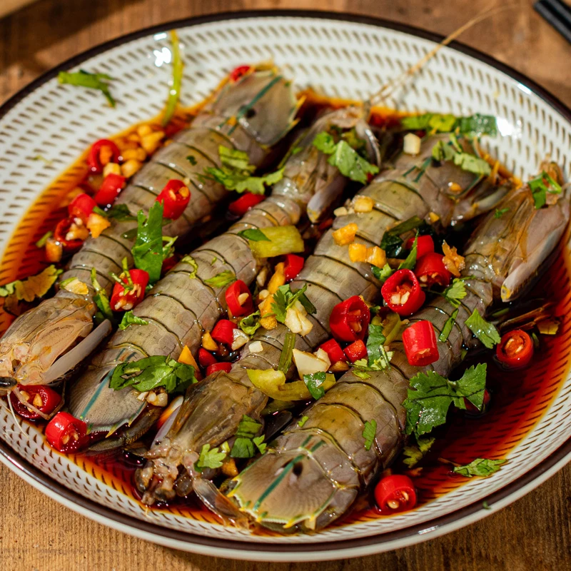 【潮汕生腌系列】舟山皮皮虾 500g/桶生腌新口味超赞