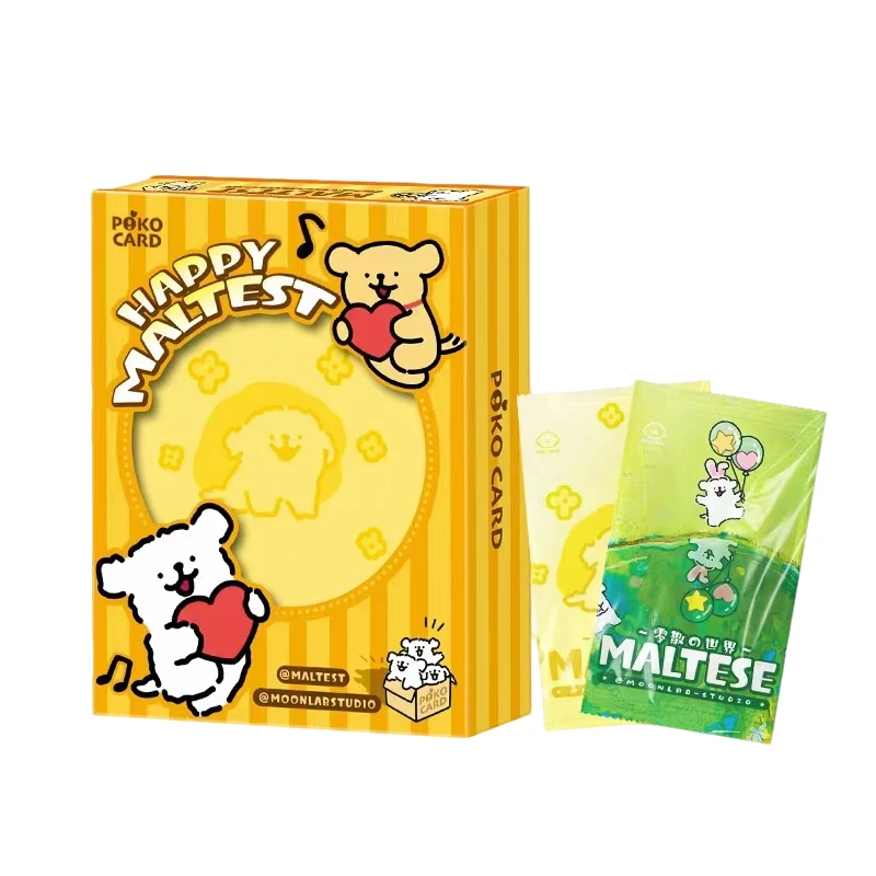 【拆包】 Poko Card线条小狗-零散世界第一弹 收藏卡牌盲盒      P