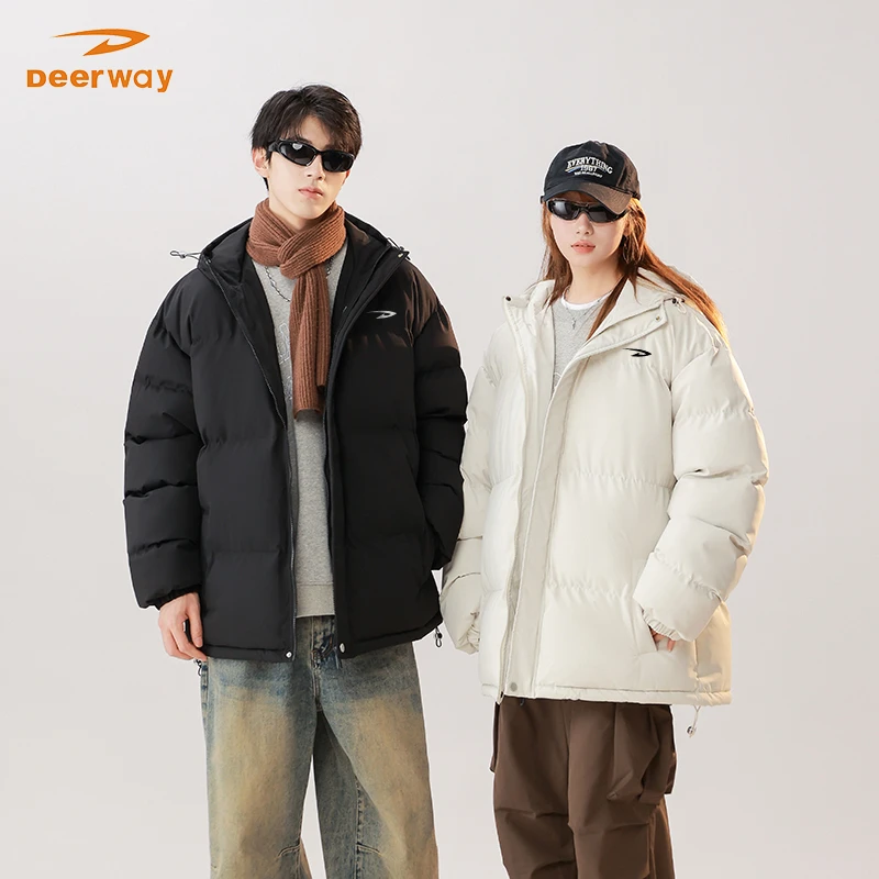 【新款棉服】德尔惠冬季新款棉服加厚保暖棉衣休闲百搭男女同款棉袄