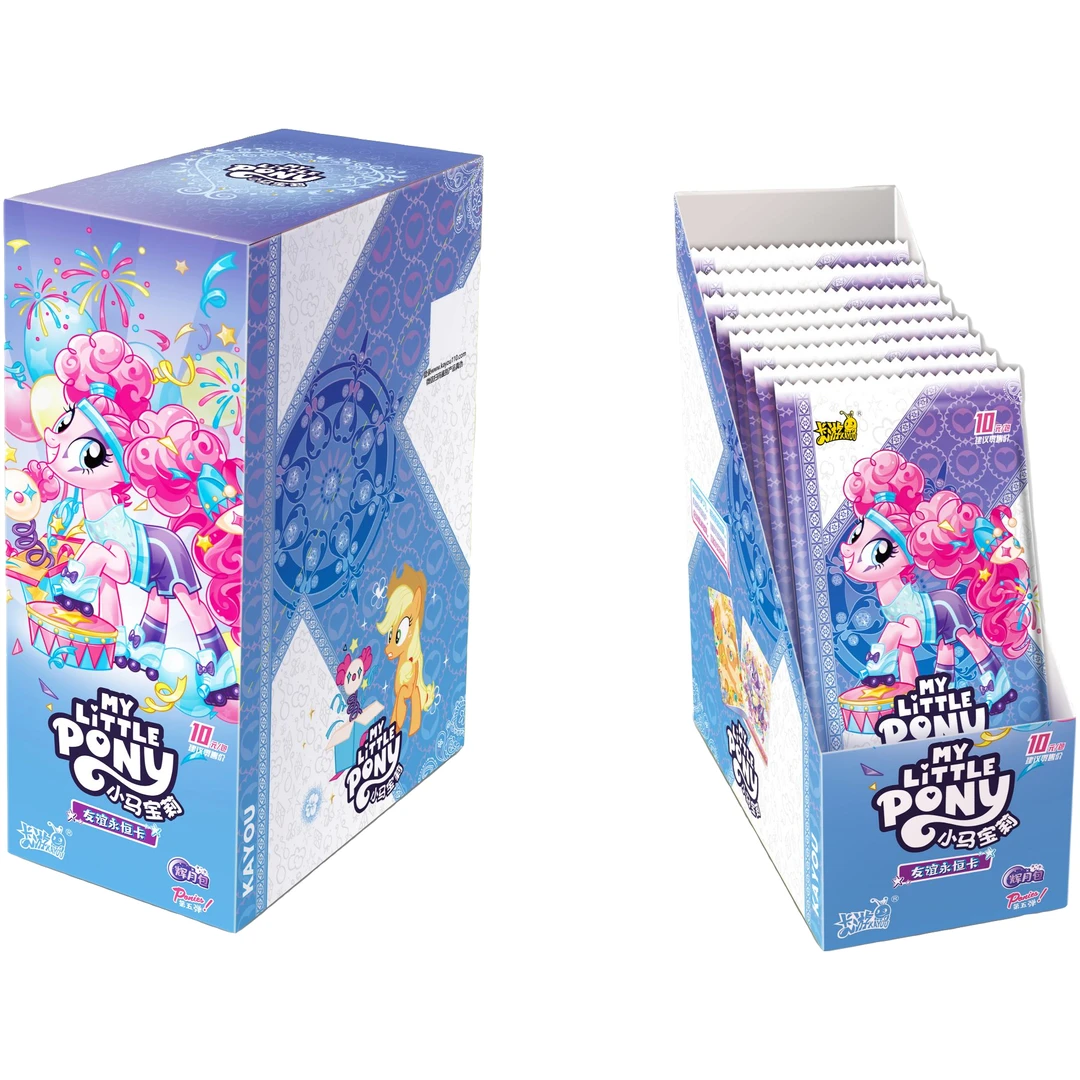 【灯福】卡游小马宝莉-辉月五3K4限定产品拆封