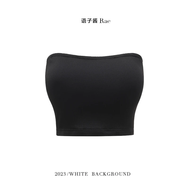 语子酱Rae时尚百搭吊带背心抹胸内搭外穿带胸垫R20980