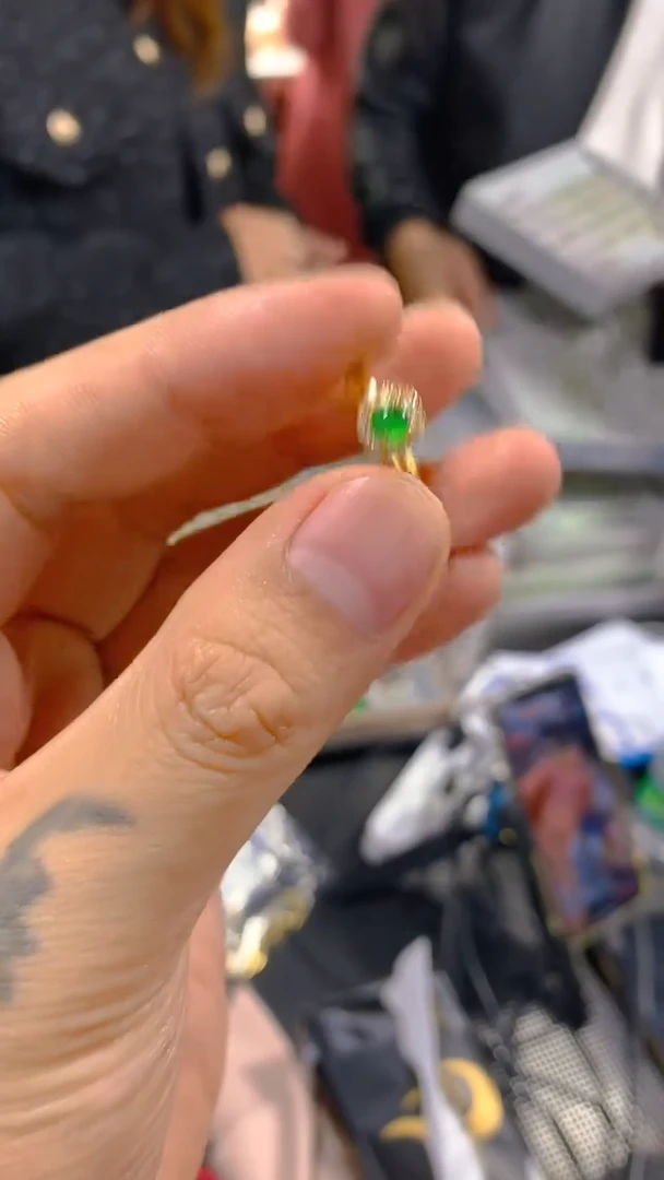 【闪购商品】翡翠戒指银S925镶嵌0260593652