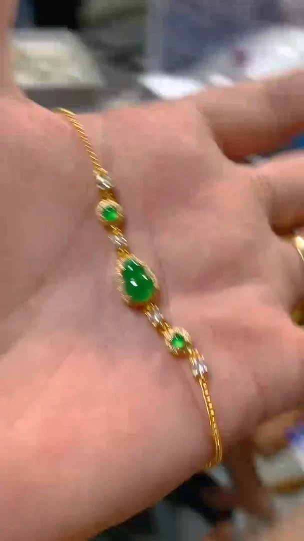 【闪购商品】定制翡翠银S925镶嵌0981943750