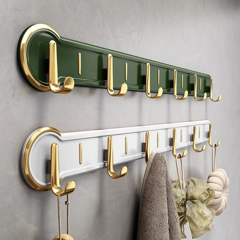 挂钩粘胶强力免打孔门后挂衣架壁挂墙上厨房浴室卫生间衣服挂钩架