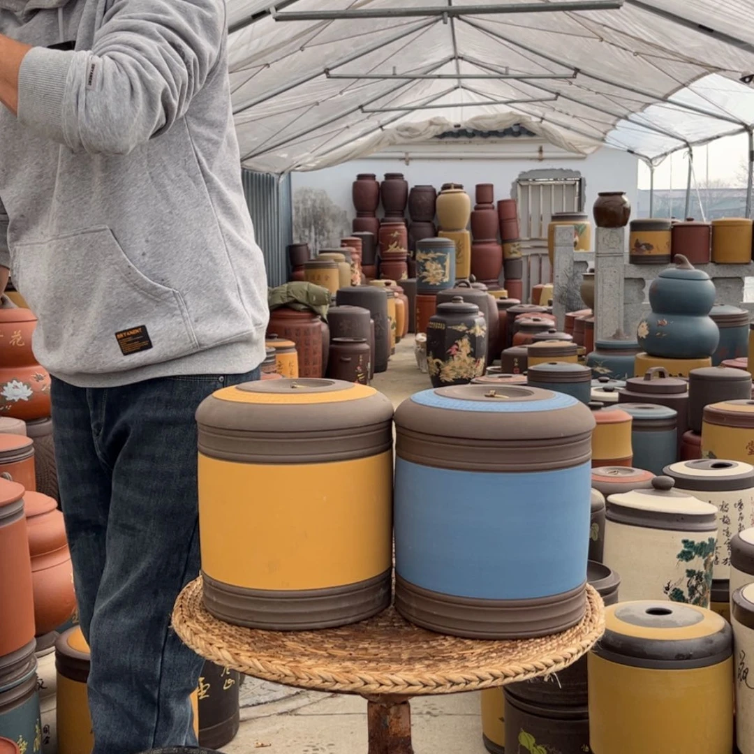 【闪购商品】紫砂茶叶罐