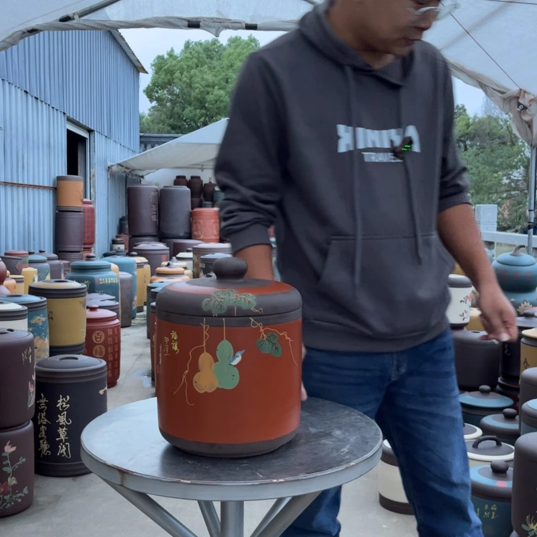 紫砂茶叶罐茶叶罐
