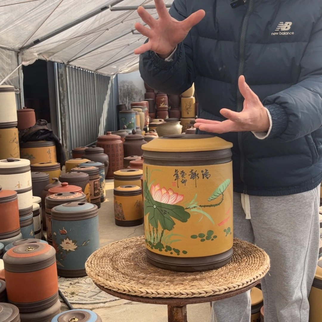 【闪购商品】紫砂茶叶罐