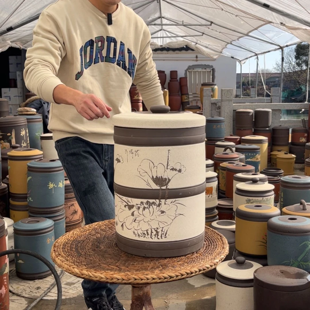 【闪购商品】紫砂茶叶罐