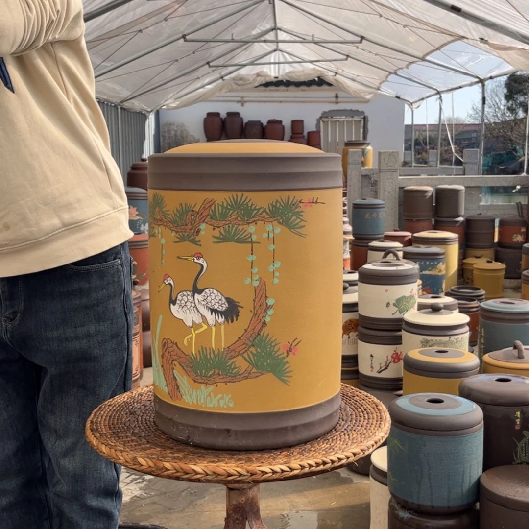 【闪购商品】紫砂茶叶罐