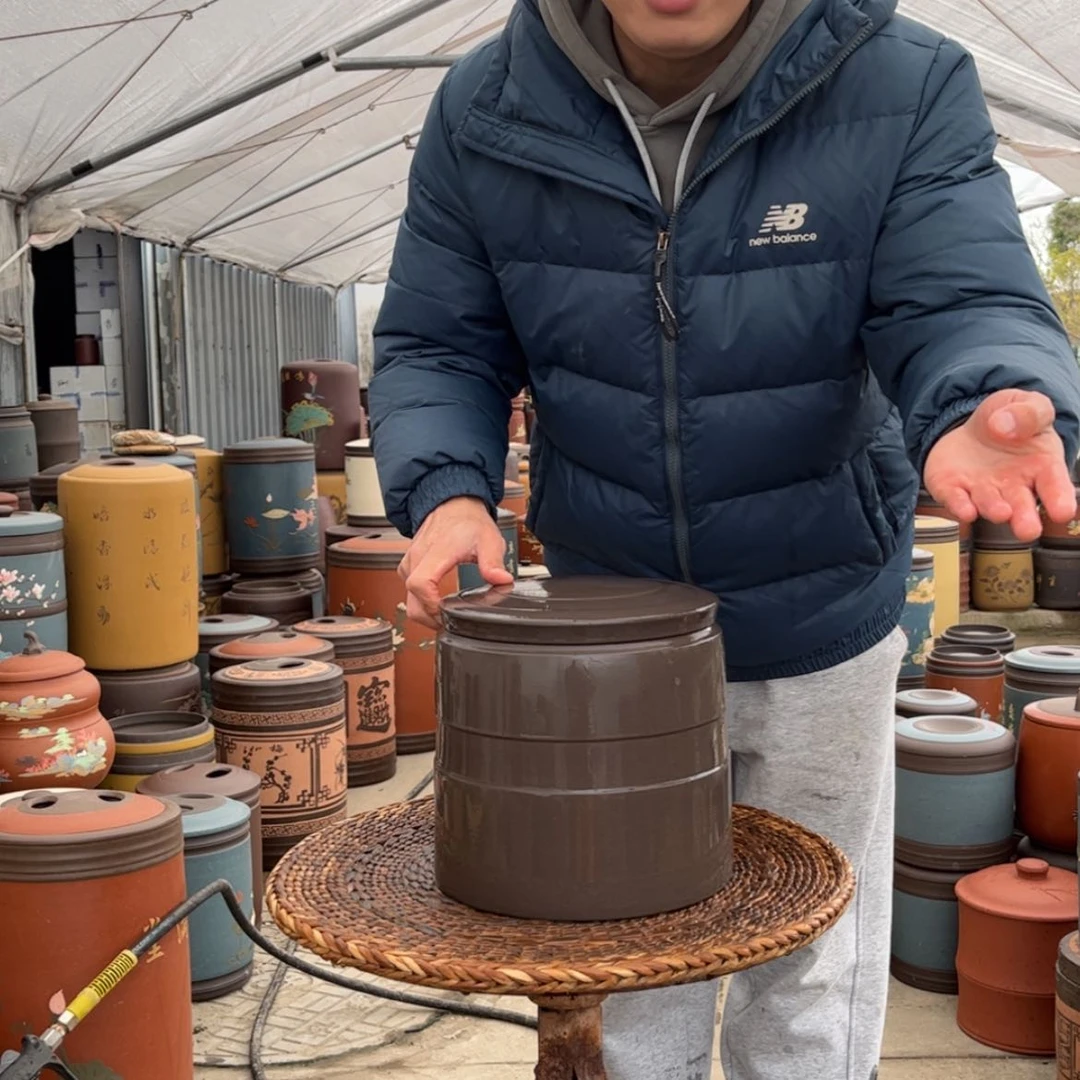 【闪购商品】紫砂茶叶罐