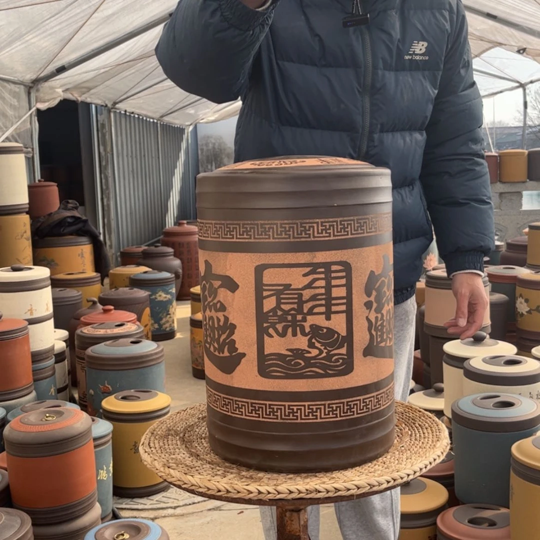 【闪购商品】紫砂茶叶罐