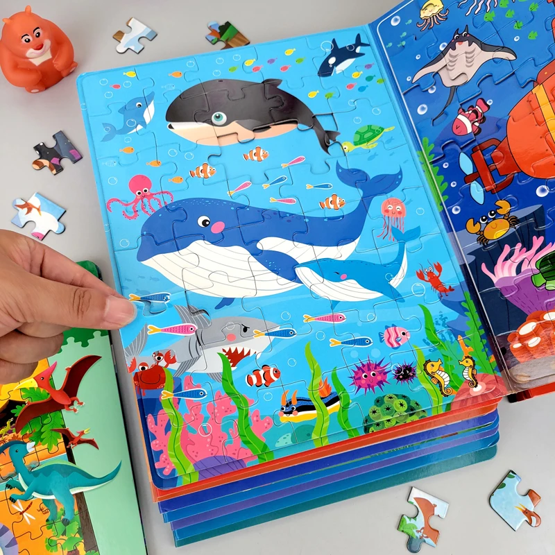 2-8岁益智进阶磁力拼图进阶拼图超强磁性提高宝宝认知能力创造力