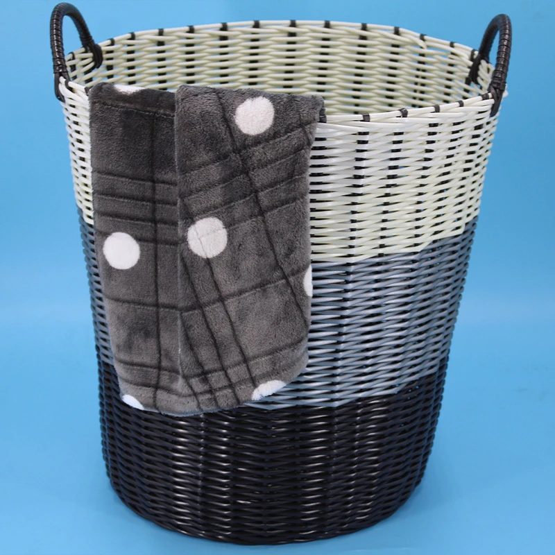 仿藤编脏衣篓大号手工大容量编篮储物洗衣服织筐纯手工家用结实