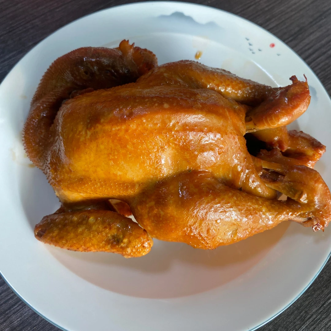 发两只，临沂老烧鸡传统沂蒙味道先卤后熏好味道，即食加热均可