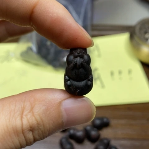 降真香手串/手链小老鼠1.8㎝