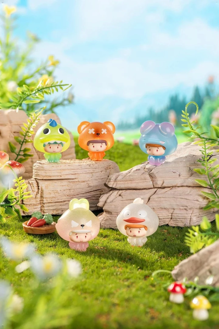 【拆袋】莫嘟modoo自然朋友系列萌粒盲盒盲袋可爱摆件礼物