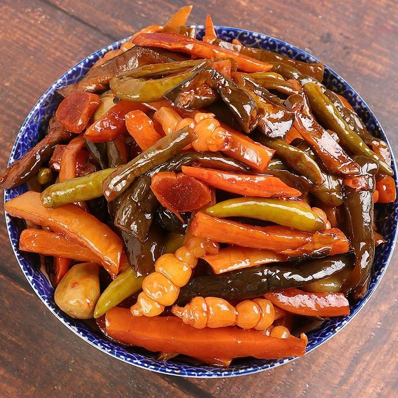 【拌饭必备】东北酱八宝咸菜整箱商用正宗老北京酱宝菜沈阳什锦菜