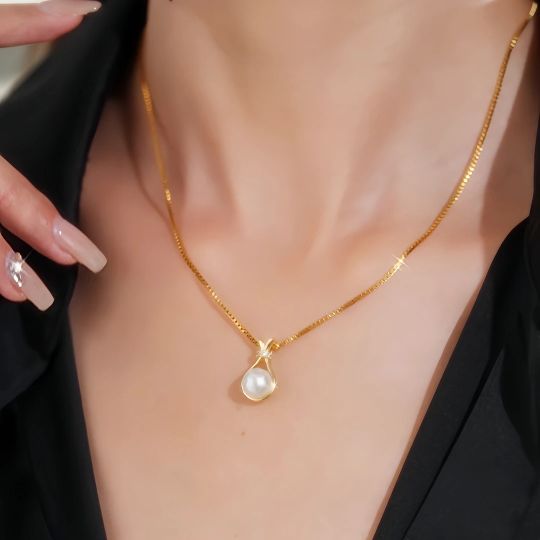 钛钢项链 网红火爆时尚轻奢福袋项链女设计感气质百搭锁骨链配饰