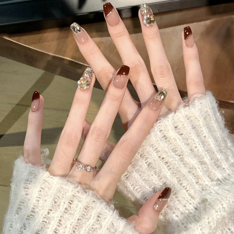 【深酒厘子】纯手工潮流时尚秋冬款设计纯欲穿戴甲