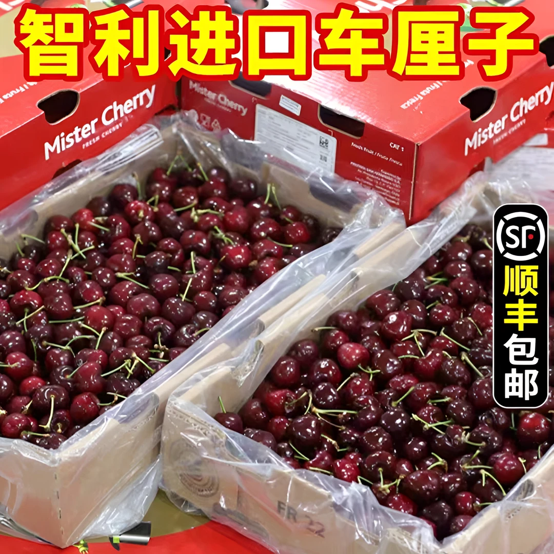 【3J加黑DD】进口车厘子2J-3JDD加黑加黑