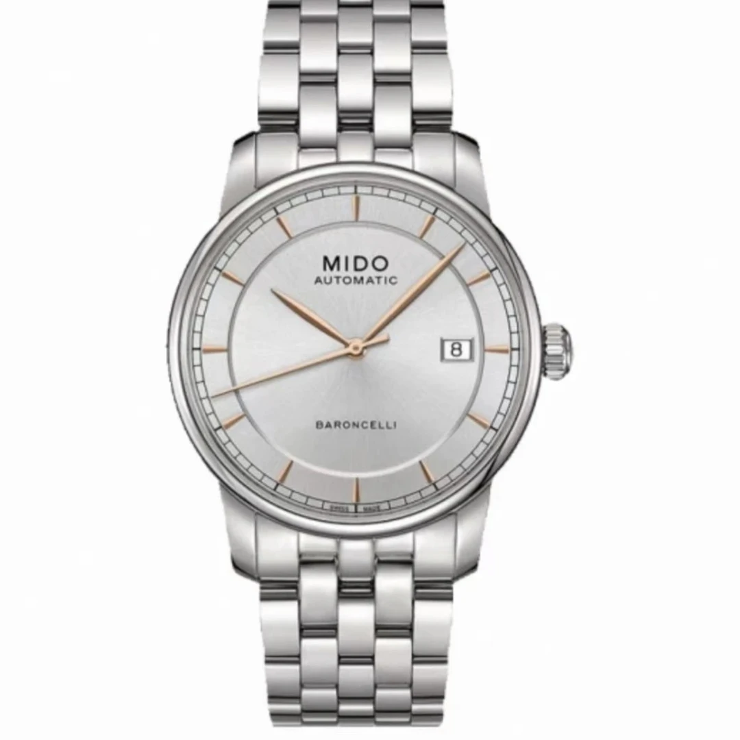 99新 Mido/美度 壹/贝伦赛丽8600/表径38mm/名表/男款/经典时尚