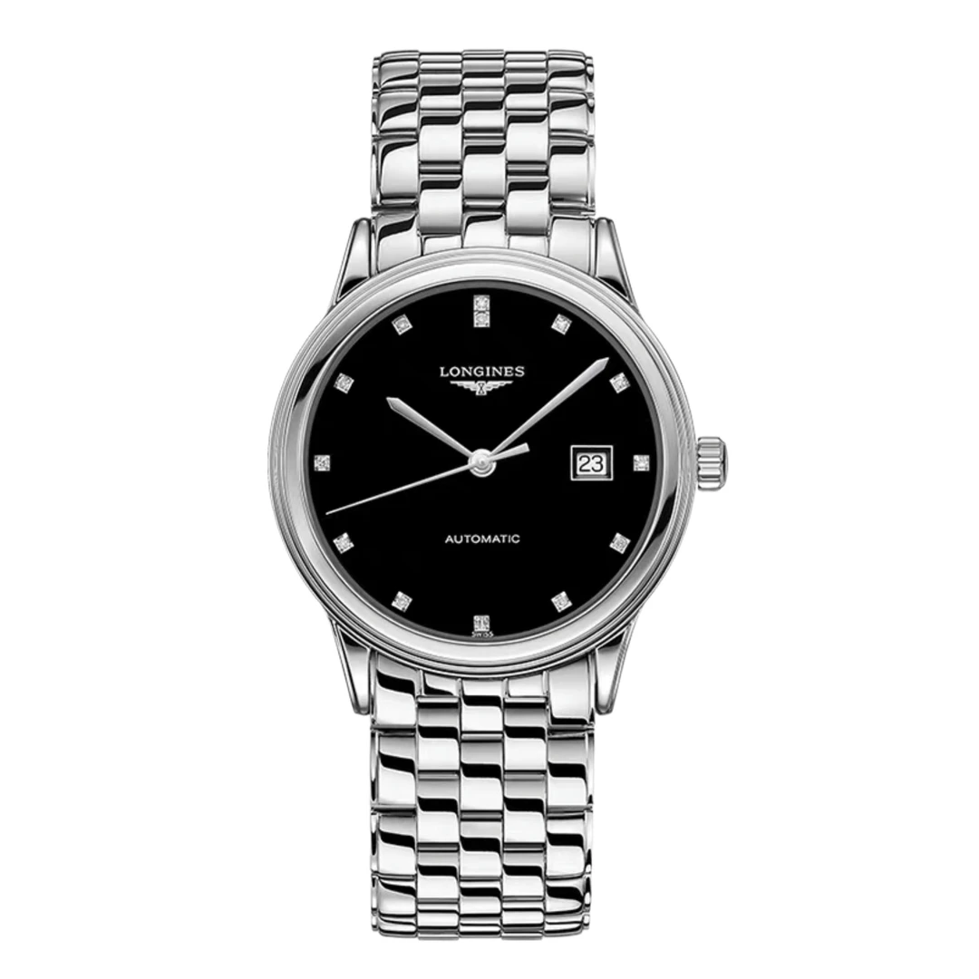 99新 Longines/浪琴 余/军旗984黑钻/表径40mm/名表/男士/经典