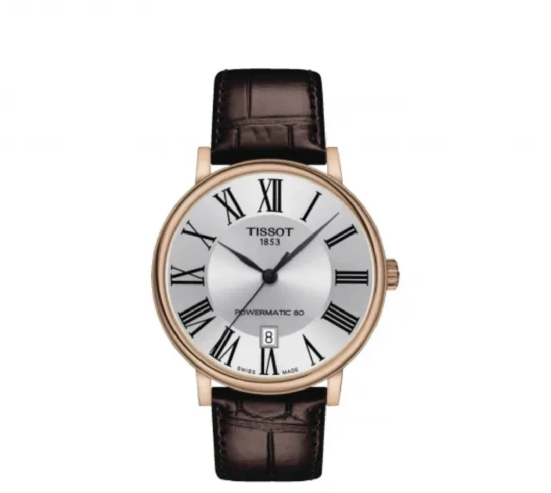 99新 Tissot/天梭 壹/卡森122407/表径40mm/全套/时尚/经典/机械