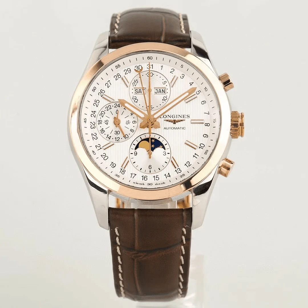 99新 Longines/浪琴 余/康博798/表径42mm/男士/多功能/经典名表