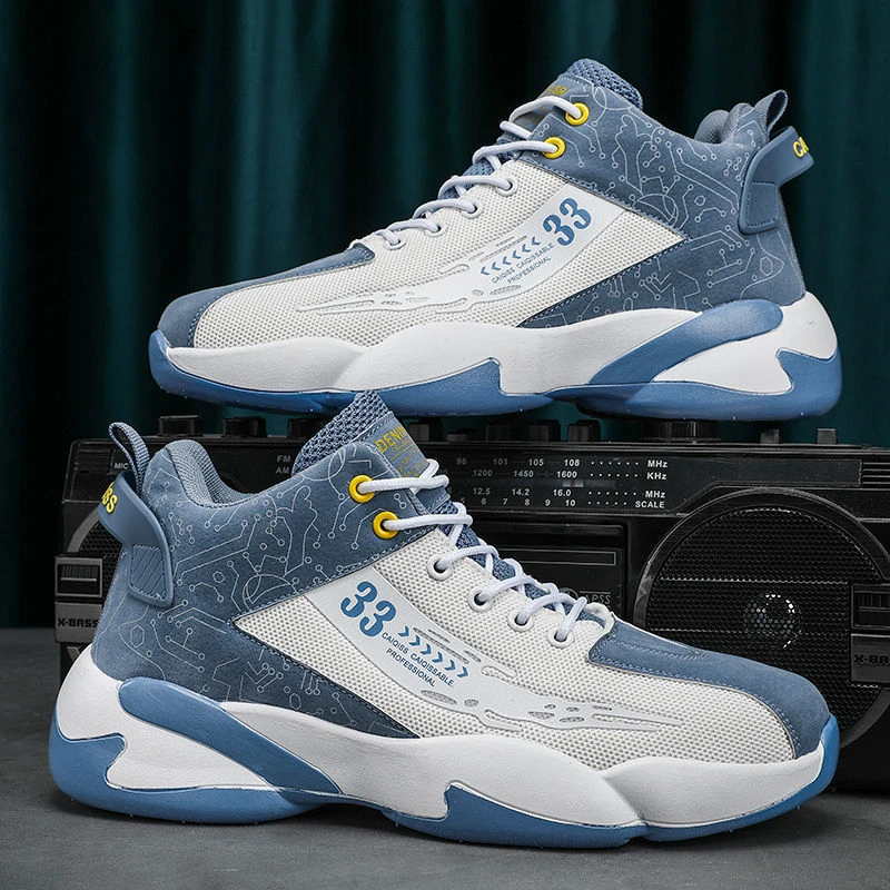 小扬哥推荐】秋冬季高帮鞋男士2023新款休闲韩版运动百搭老爹潮鞋