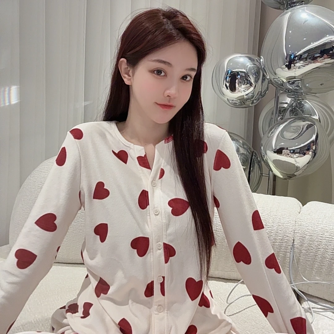 SIEOYJIEA/私迹大榕家viki【星语心愿】女款长袖时尚家居服套装睡衣