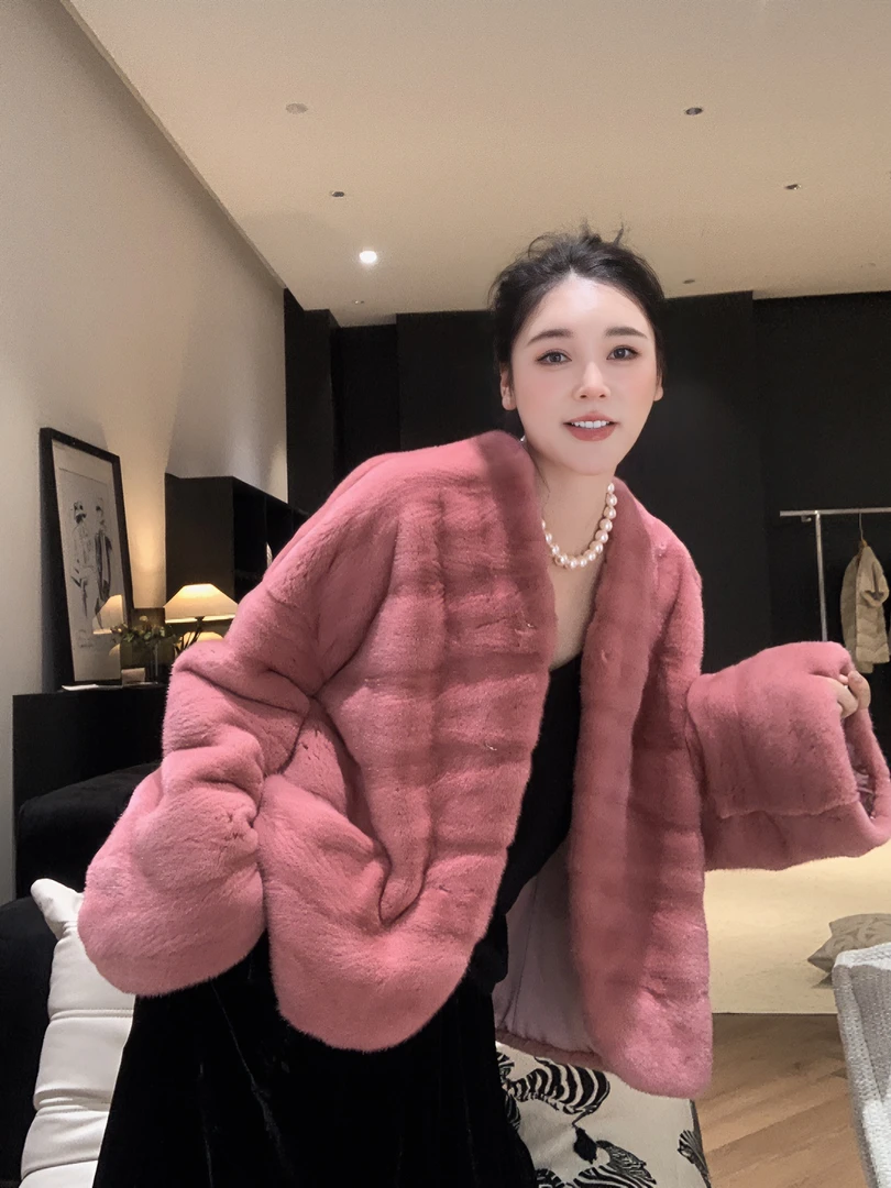 独序皮草2024——莫奈玫瑰