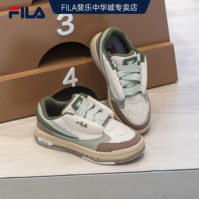 FILA斐乐MIX舞动鞋多巴胺运动休闲厚底板鞋F12W334201F