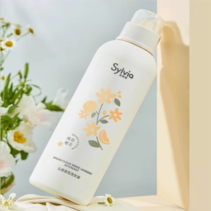 立白香维娅香氛香水洗衣液橙花云感750g持久留香家用高效洁净除螨