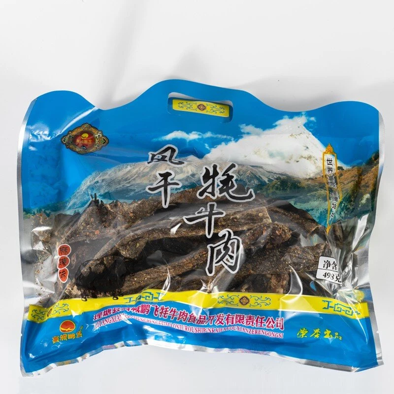 理塘高城鹏飞牦牛肉干498g 麻辣原味