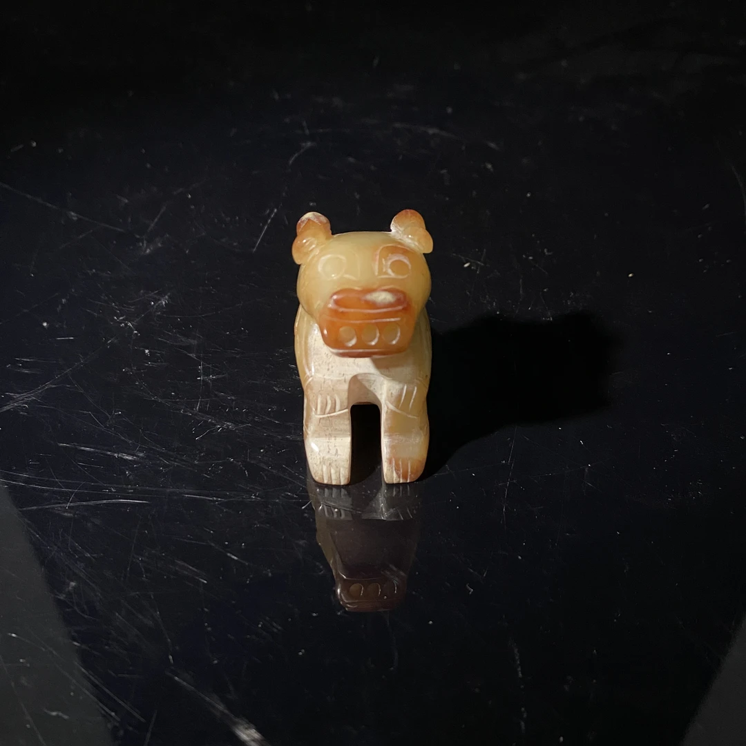 W 清早期 瑞兽摆件 75173 毕