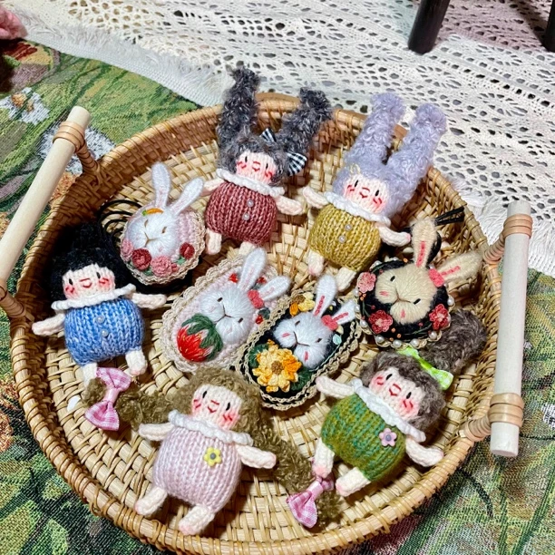 手工品-笨笨手作钩织玩偶（直播改价）专用（退款不退车费）