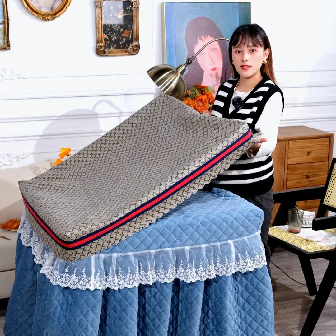 巧印烤火罩皮套桌套电炉罩桌罩正方形电烤炉桌布皮套长方形PVC皮