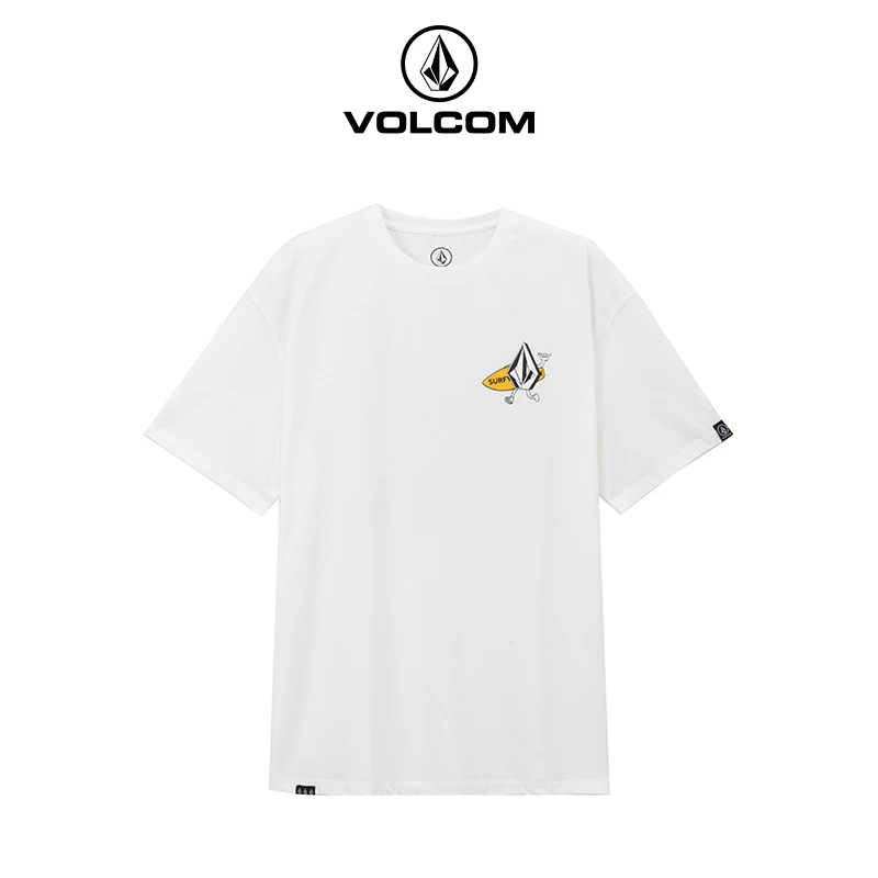 VOLCOM钻石男装户外运动日常休闲T恤23新款短袖t圆领上衣AD322336